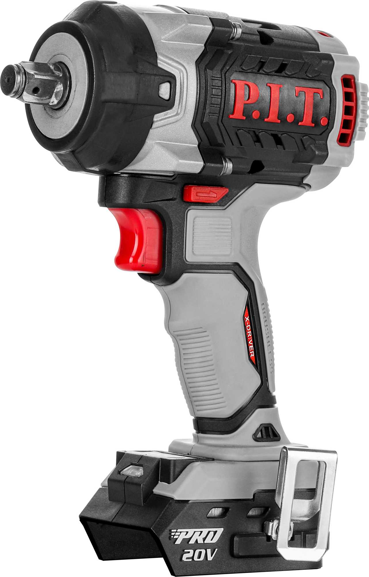 Гайковерт аккумуляторный бесщеточный IMPACT PIW20H-600A SOLO PIT