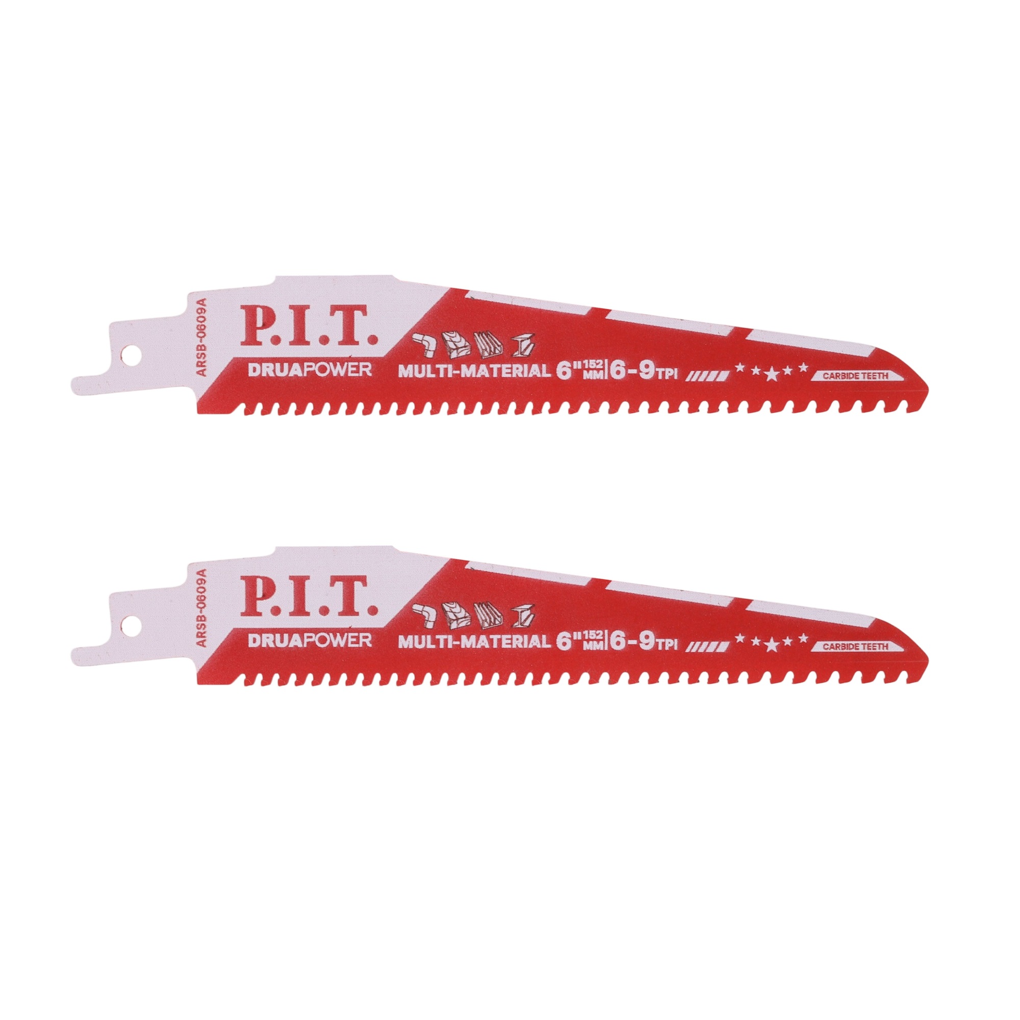 Полотно для сабельной пилы с карбидными зубьями ARSB-0609A PIT