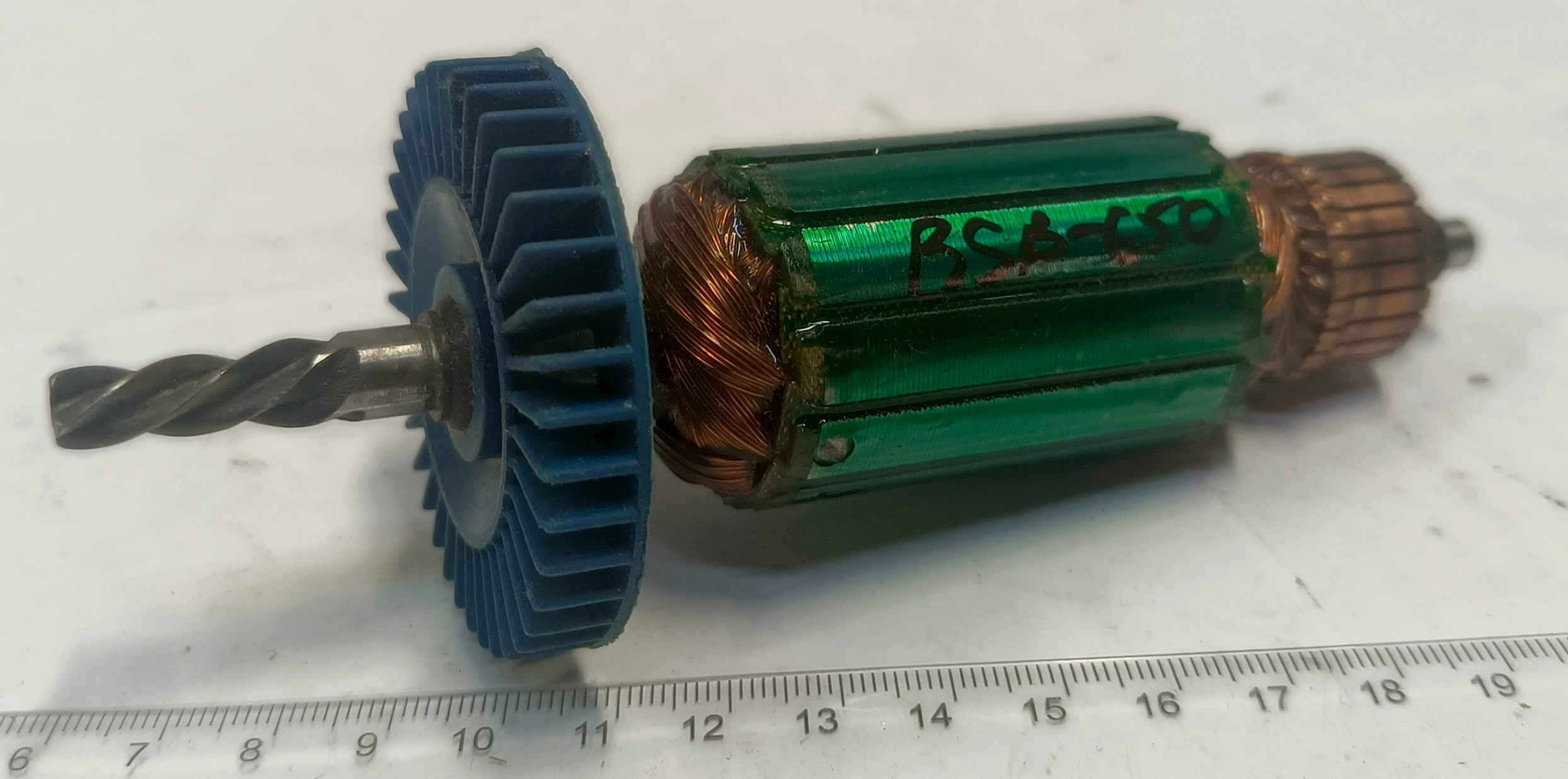 Якорь BSB-650E (35-45-151-8-6-650Вт), 4 зуба, лев