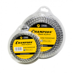 Корд трим.CHAMPION Tri-twist 3.0мм*12м (витой треугольник) C7048 CHAMPION 