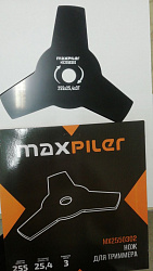 Диск 3-х лопастной (255х25,4х1,2 мм, 3T) MAXPILER