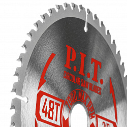 Диск пильный  210x30/20/16x2,2 мм 48T(ACTW10-210T48) PIT 
