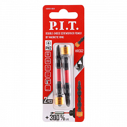 Биты двусторонние магнитные  H2-PH2x65 мм. (ASDR03-065B) PIT 