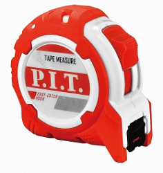 Рулетка с фиксатором  5 м x 25 мм, ABS+TPR(HTPM02-2505) PIT 