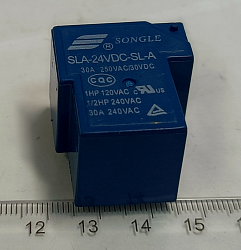 Реле SLA-24VDC-SL-A, 30A 250V,